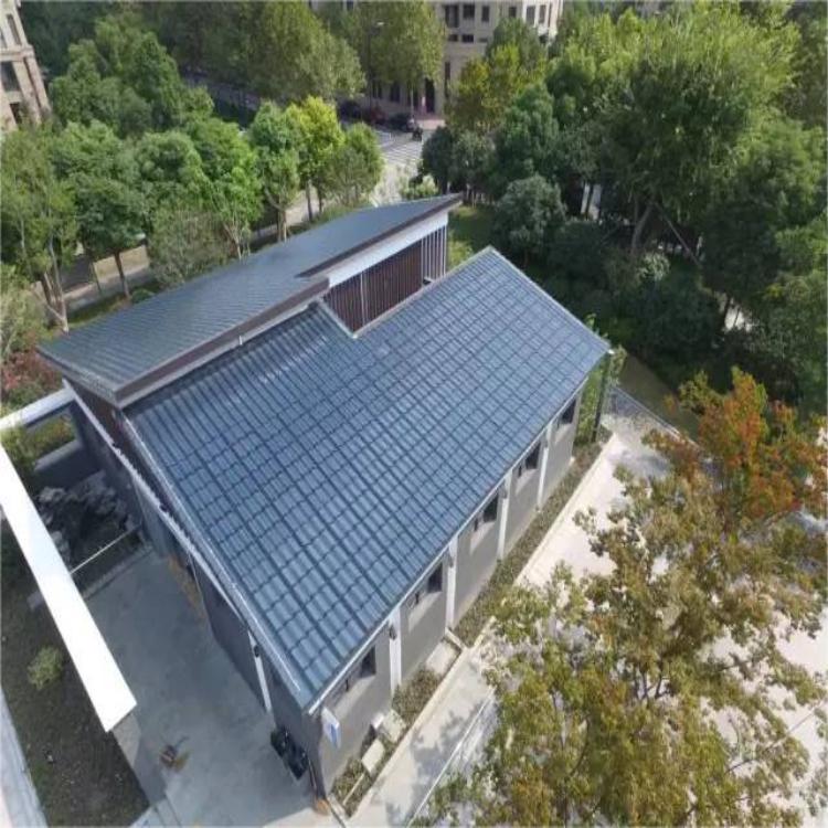 太阳能best365官网登录入口瓦 会发电的屋面瓦片